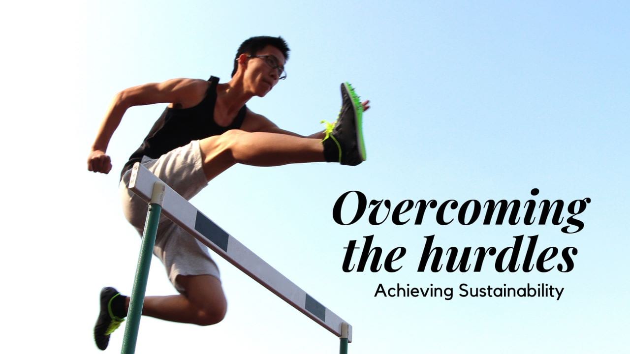 Overcoming hurdles requires approaching them differently